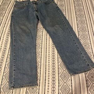 LEVI’s 505 Regular Fit Men's Blue Jeans. 36W 30L